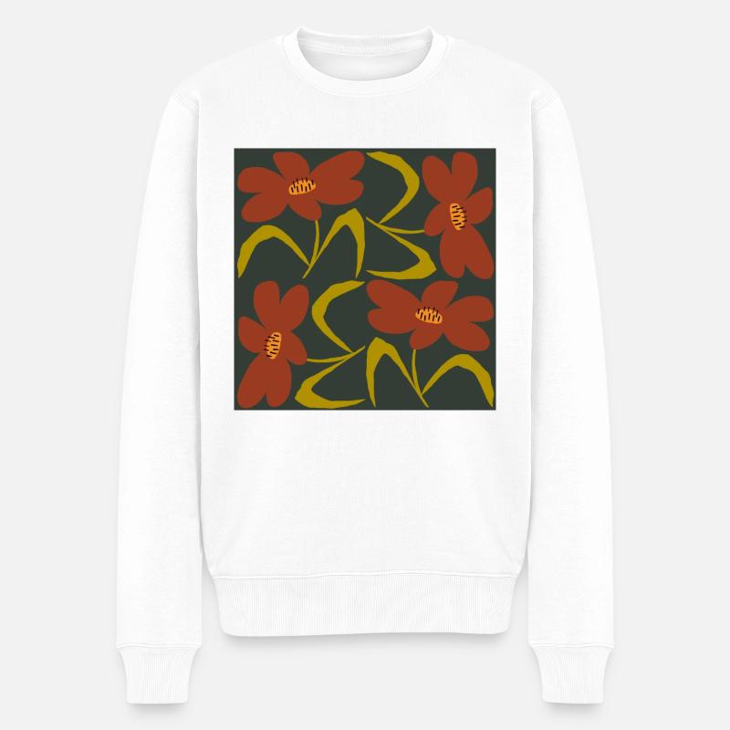 F66 - Pull Premium bio Homme - blanc