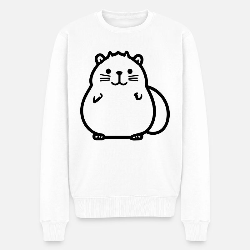 Marmotte - Pull Premium bio Homme - blanc