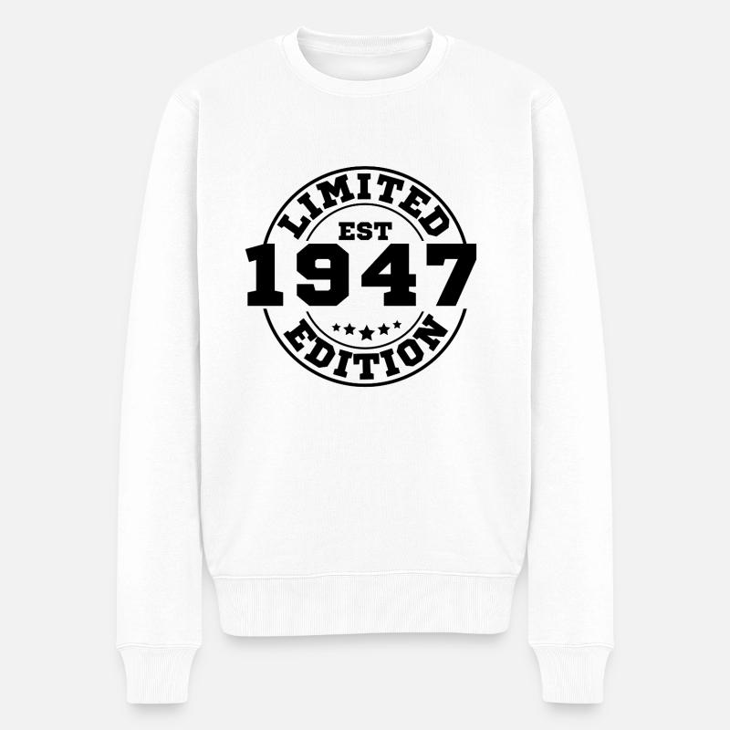 1947 limited edition - Pull Premium bio Homme - blanc