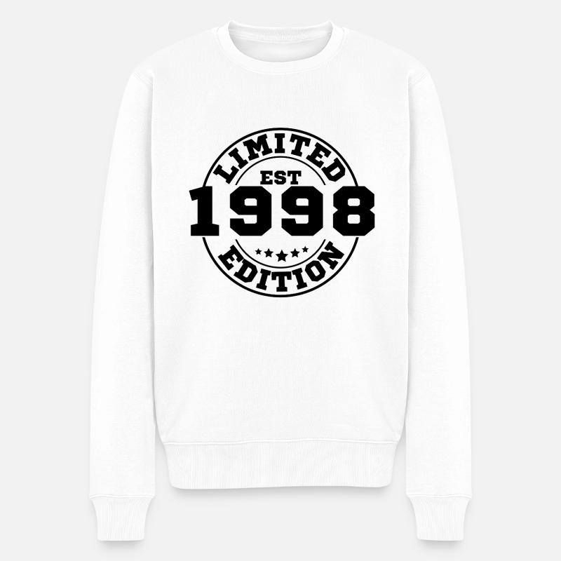 1998 limited edition - Pull Premium bio Homme - blanc