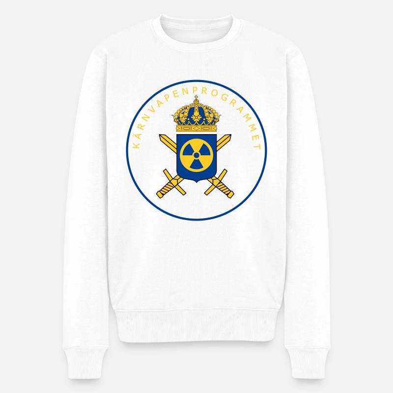 Le programme suédois d’armement nucléaire - Pull Premium bio Homme - blanc