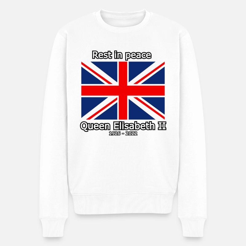 Queen Elisabeth 2 - Pull Premium bio Homme - blanc