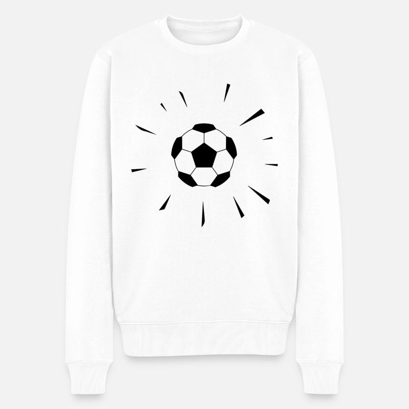 Fußball Football - Pull Premium bio Homme - blanc