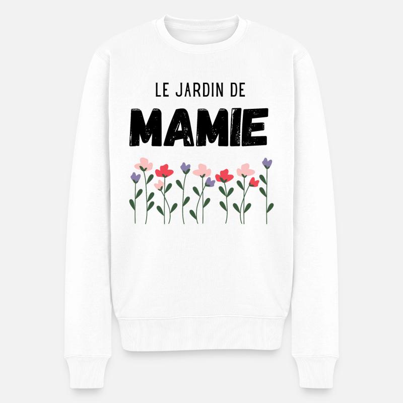 le jardin de mamie - Pull Premium bio Homme - blanc