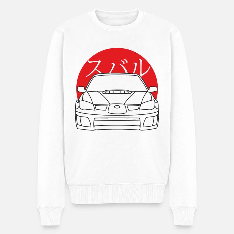 Impreza Hawkeye WRX - Pull Premium bio Homme - blanc