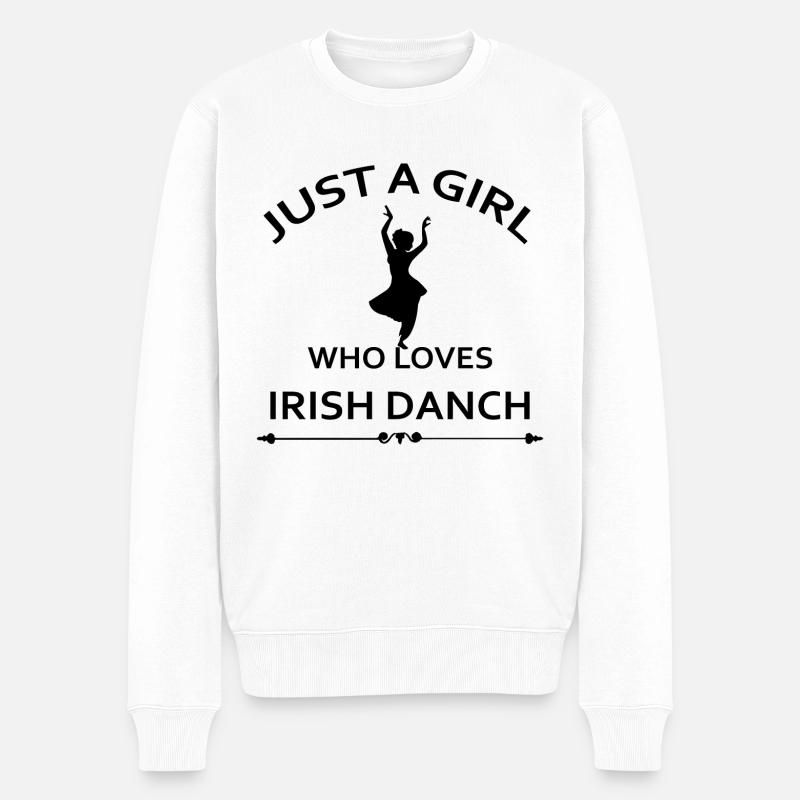 Danse Musique de danse - Pull Premium bio Homme - blanc