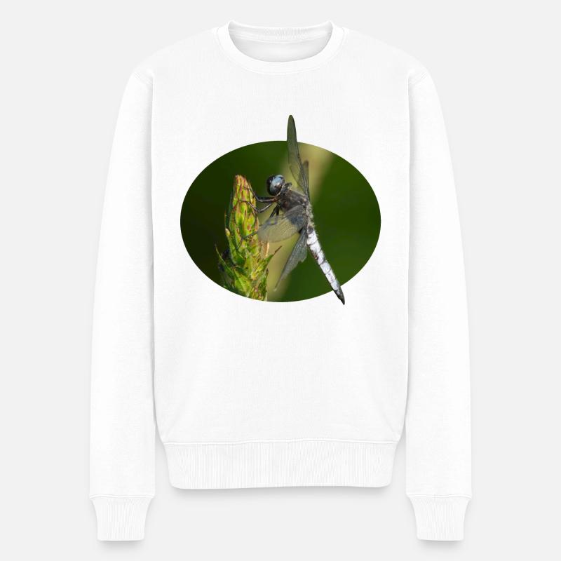 Libellule - Pull Premium bio Homme - blanc