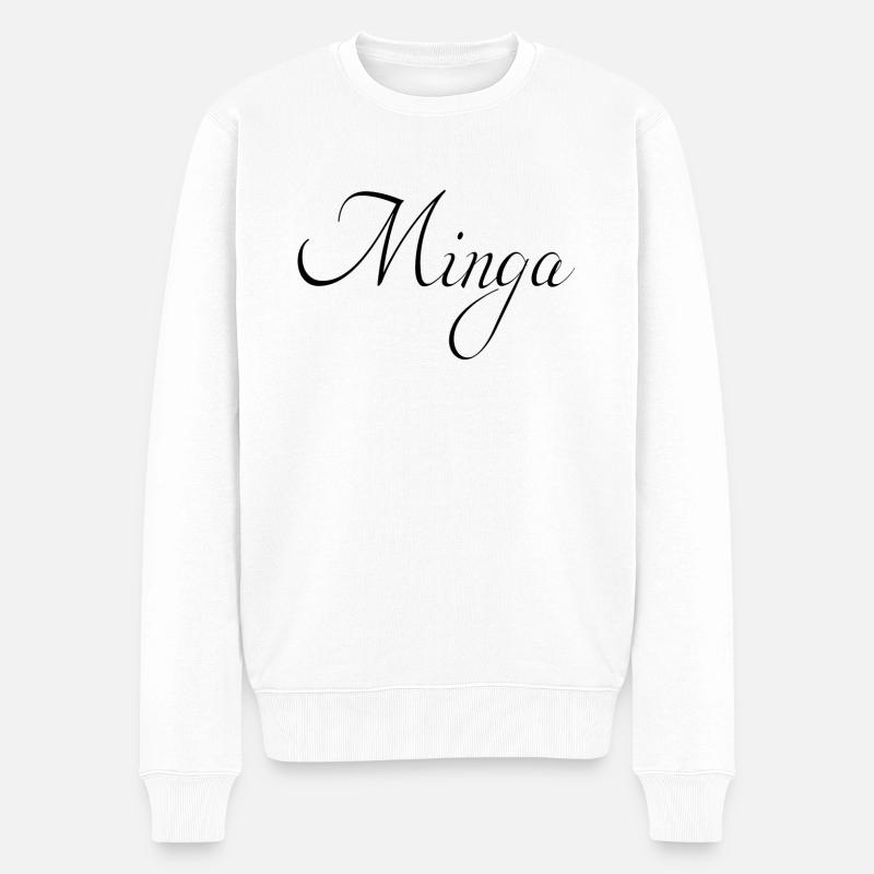 Masque Minga Munich Bavière - Pull Premium bio Homme - blanc