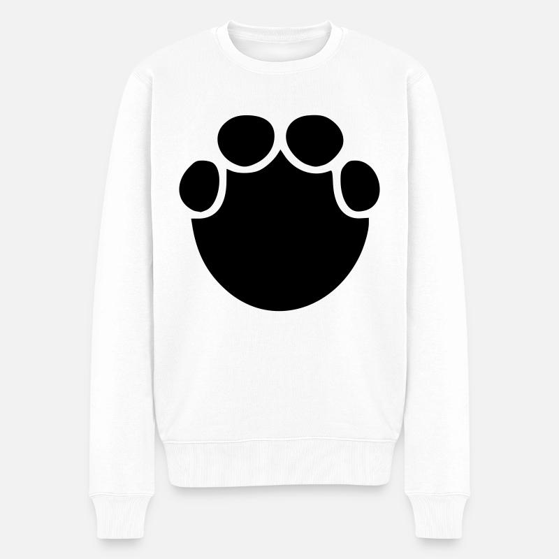 éléphant - Pull Premium bio Homme - blanc