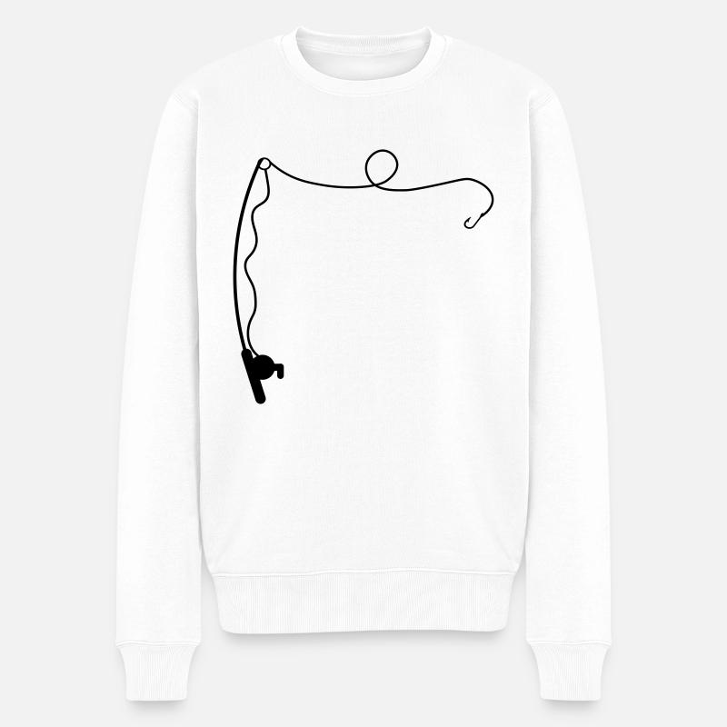 Pêche - Pull Premium bio Homme - blanc