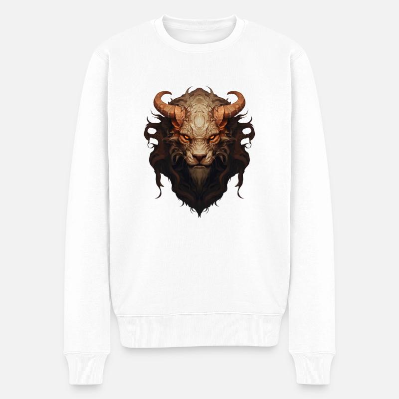 CHIMERA X004 - Pull Premium bio Homme - blanc