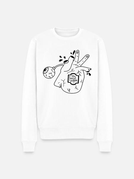 Organ(ic)perfume - Men's Premium Organic Jumper - white