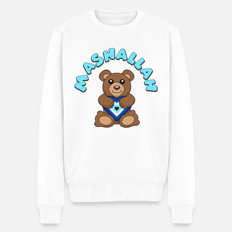 Mashallah - Pull Premium bio Homme - blanc
