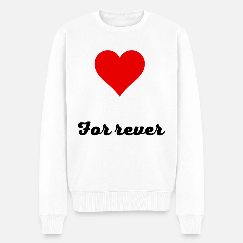 for ever - Pull Premium bio Homme - blanc