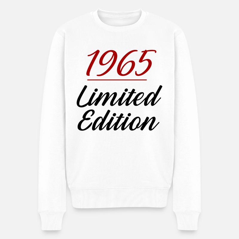 Édition limitée anniversaire 1965 - Pull Premium bio Homme - blanc