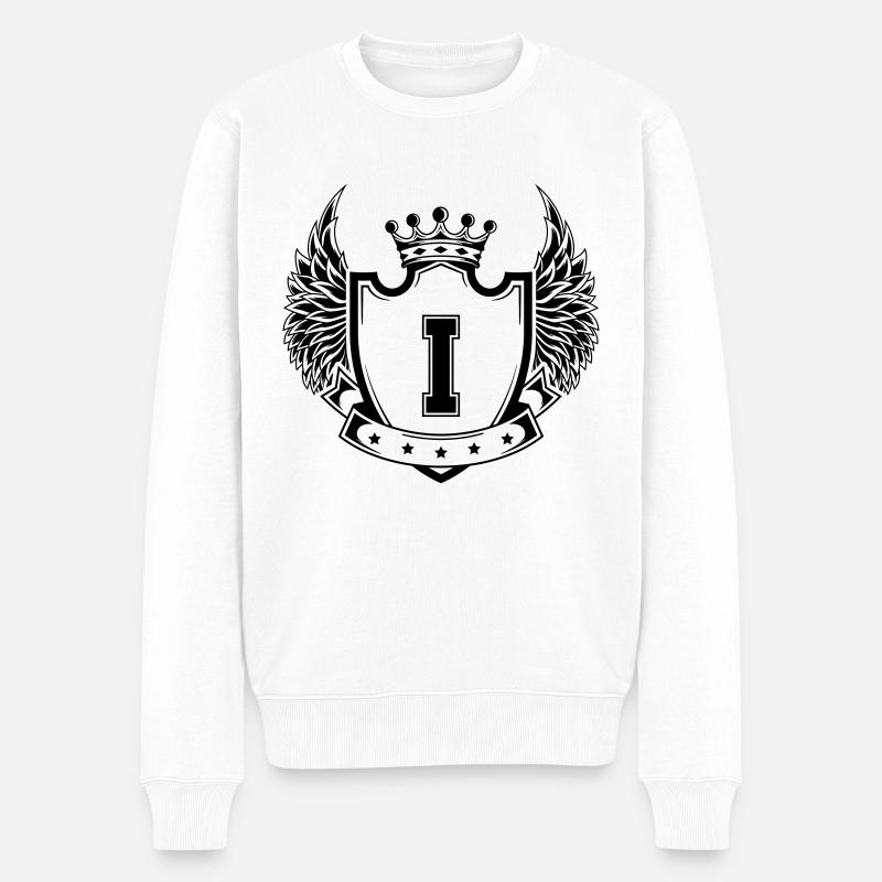 Armoiries I - Pull Premium bio Homme - blanc
