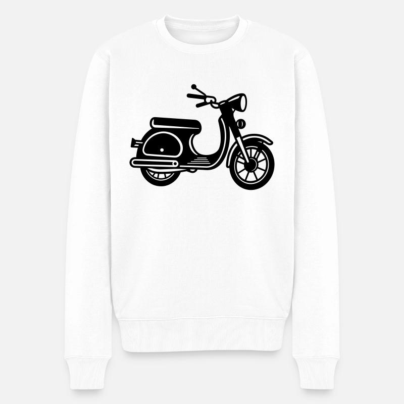 Scooteur - Pull Premium bio Homme - blanc