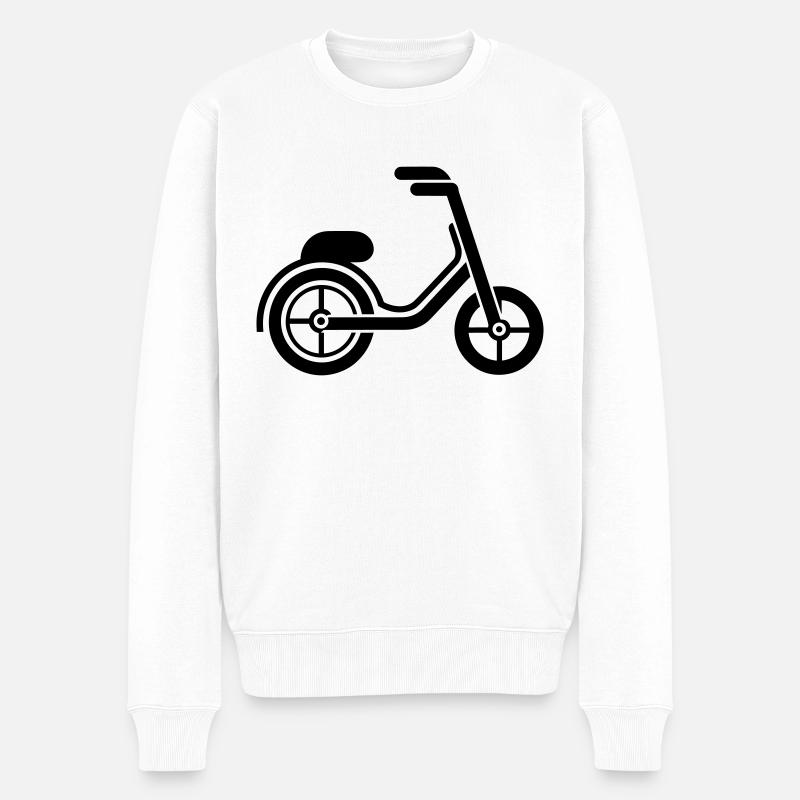 Tricycle - Pull Premium bio Homme - blanc