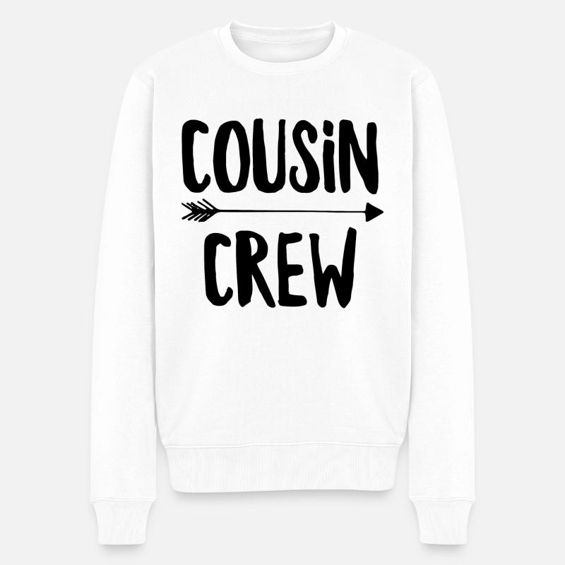 Équipage Cousin - Pull Premium bio Homme - blanc