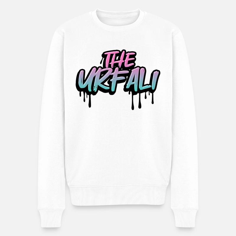 Les Urfali - Pull Premium bio Homme - blanc
