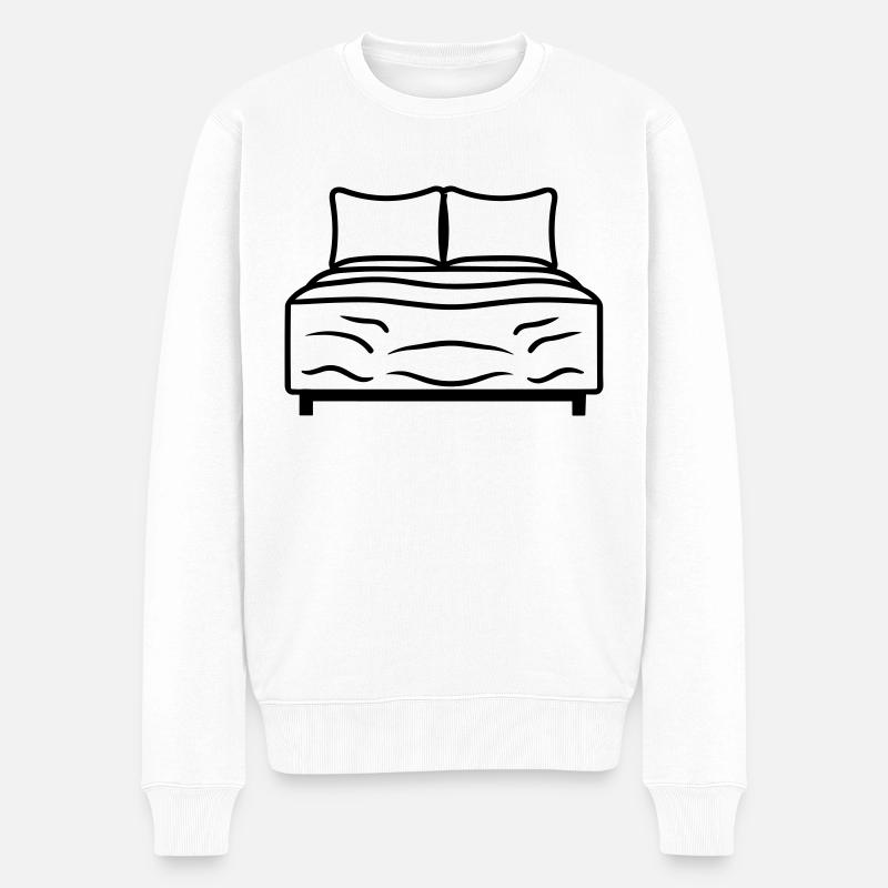 Lit - Pull Premium bio Homme - blanc