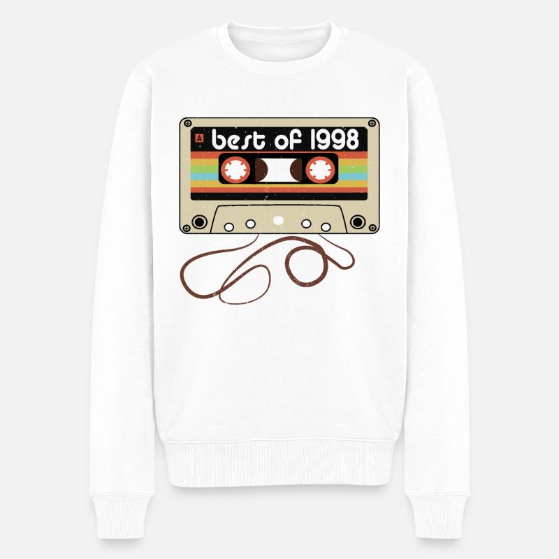 Millésime légendaire 1998 - Pull Premium bio Homme - blanc