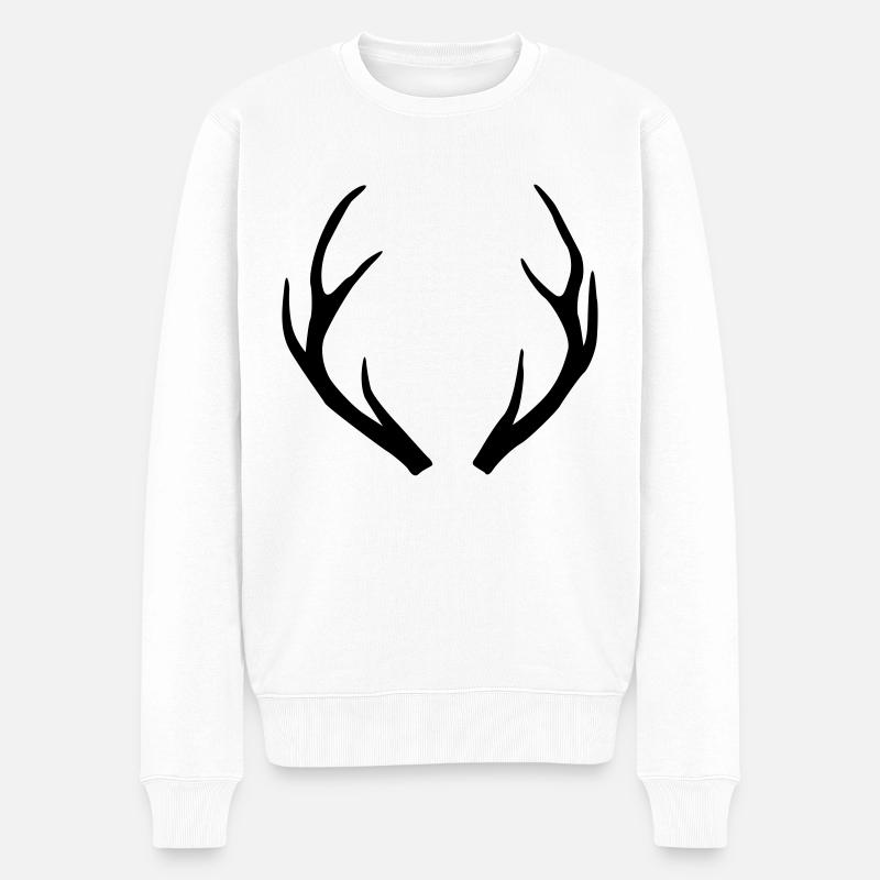 Bois majestueux - Pull Premium bio Homme - blanc