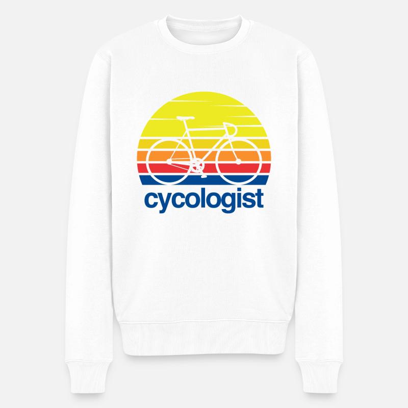 KYKOLOGEN - Männer Premium Bio Pullover - Weiß