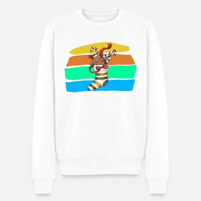 Noël - Pull Premium bio Homme - blanc