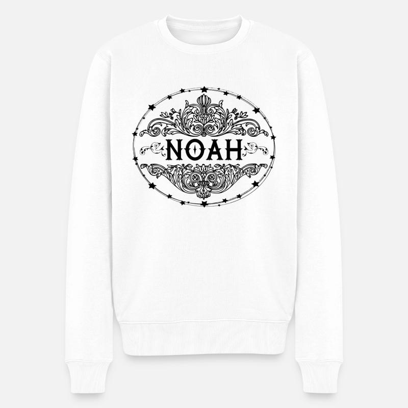 Noé - Pull Premium bio Homme - blanc