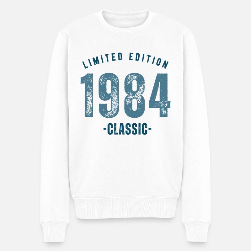 VÂN1984 - Pull Premium bio Homme - blanc