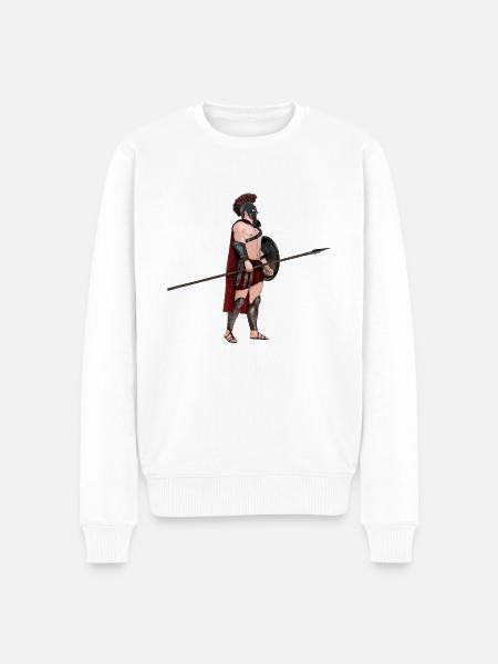 Odysseus, Ulysses, Greek mythology - Men's Premium Organic Jumper - white