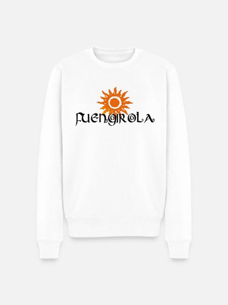 Fuengirola - Männer Premium Bio Pullover - Weiß