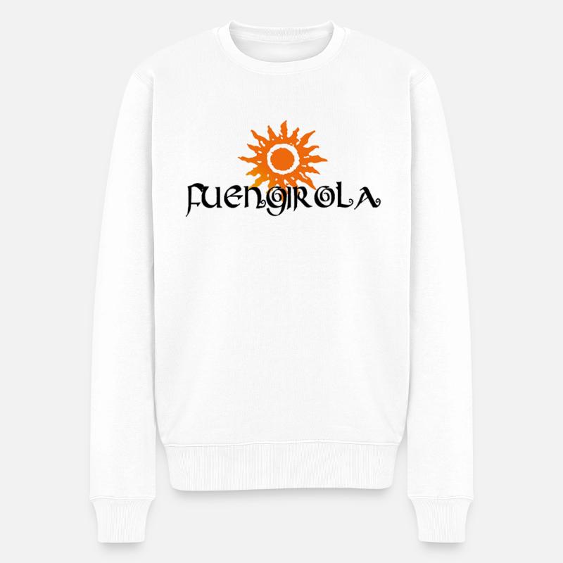 Fuengirola - Pull Premium bio Homme - blanc