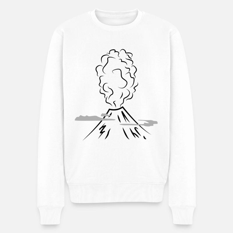 Vulcain - Pull Premium bio Homme - blanc