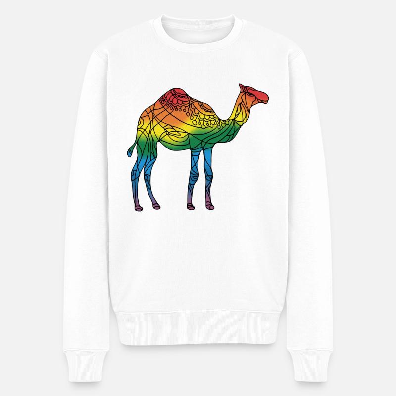Chameau - Pull Premium bio Homme - blanc