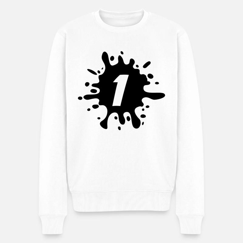 1 - Pull Premium bio Homme - blanc