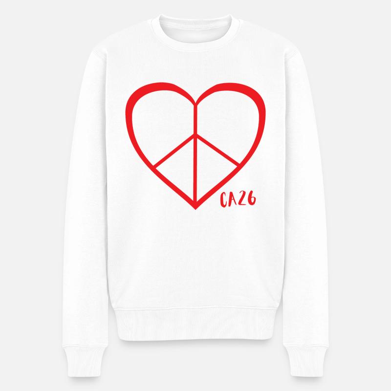 T-shirt entraîneur - Pull Premium bio Homme - blanc