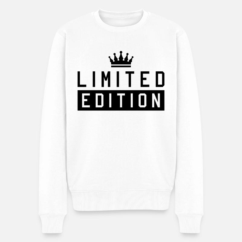 Édition limitée - Pull Premium bio Homme - blanc