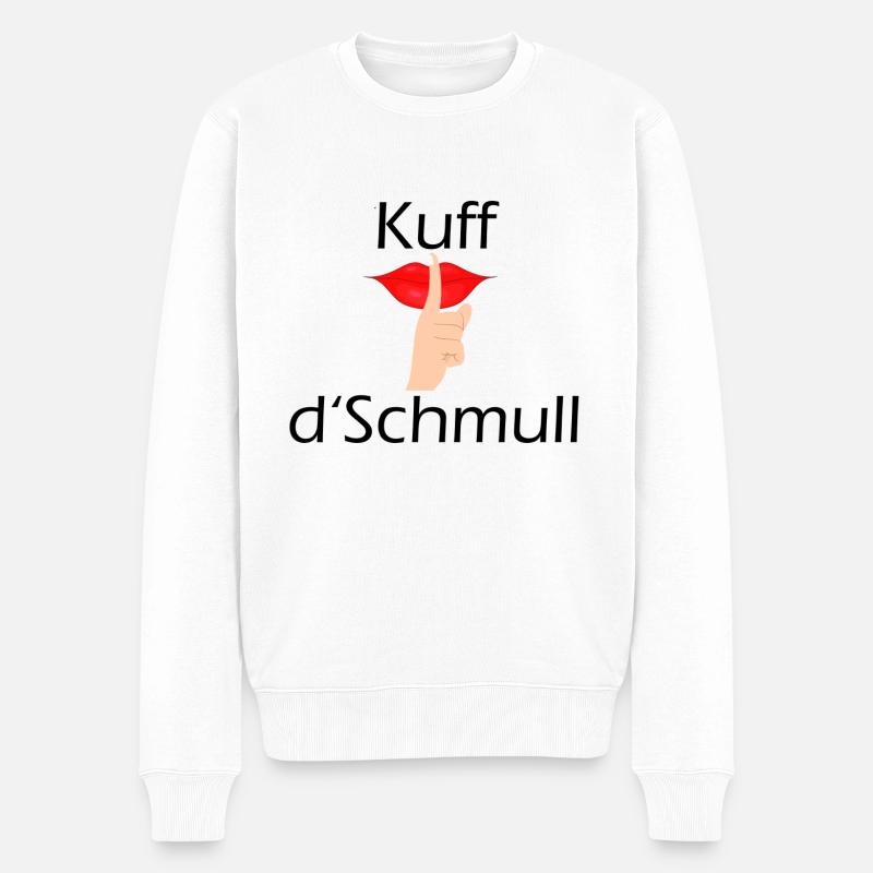 Kuff d'Schmull 1 - Pull Premium bio Homme - blanc