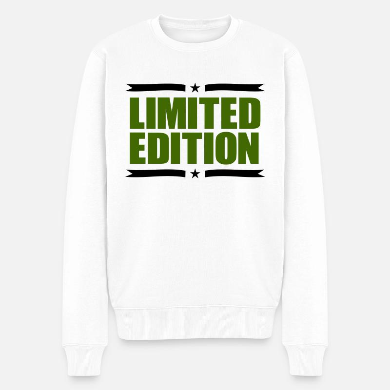 Édition limitée - Pull Premium bio Homme - blanc