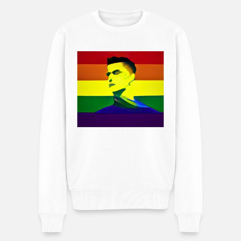 Défilé - Pull Premium bio Homme - blanc