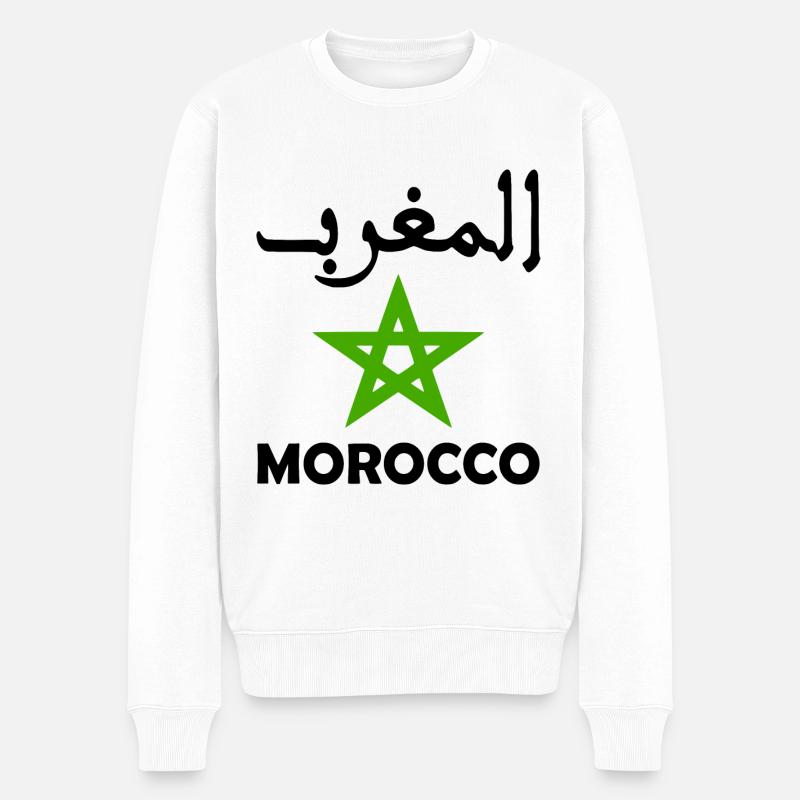 Le maroc - Pull Premium bio Homme - blanc