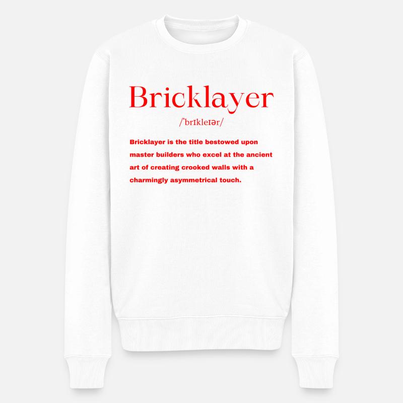 Maçon - Pull Premium bio Homme - blanc