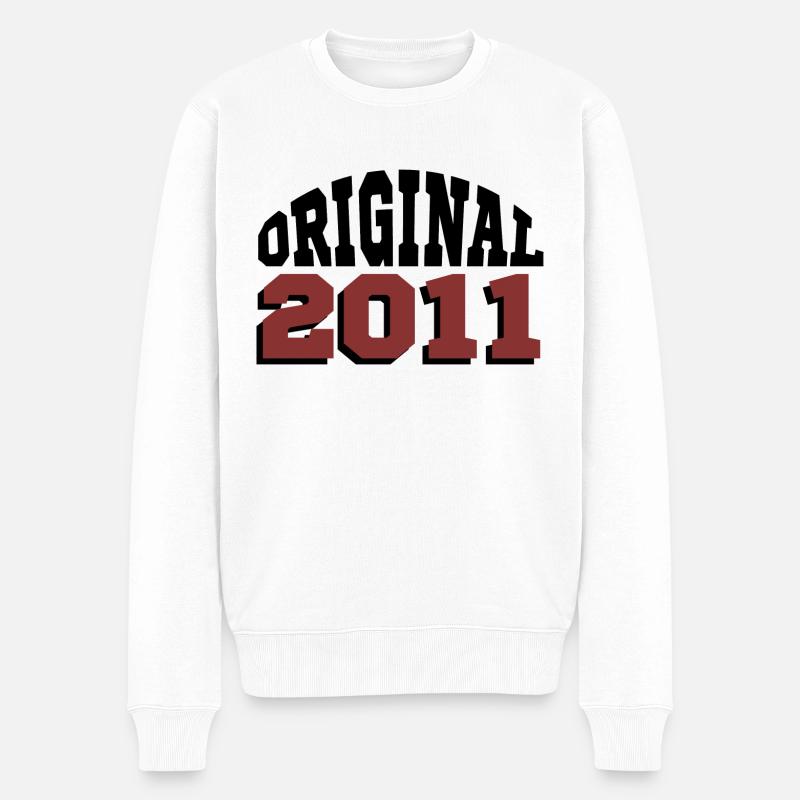 Original 2011 - Pull Premium bio Homme - blanc