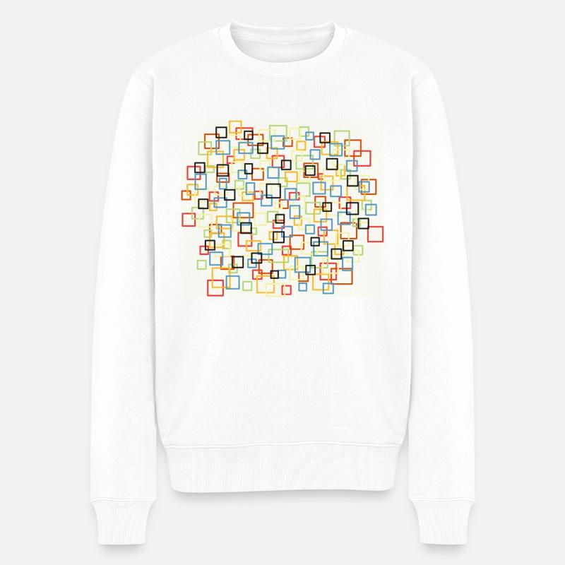 Conception de boîtes ouvertes - Pull Premium bio Homme - blanc