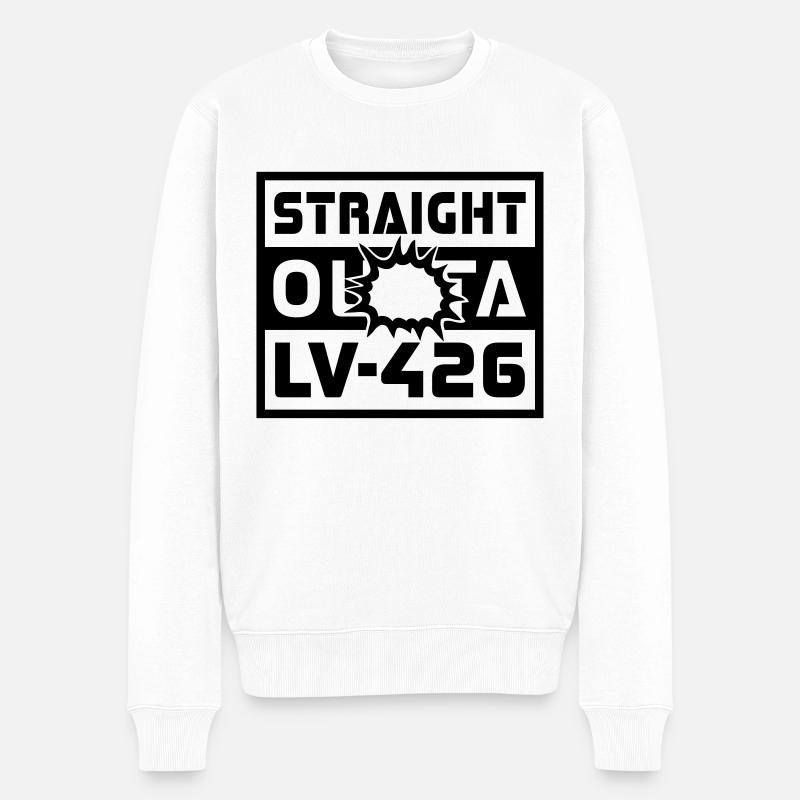 Straight outta LV-426 - Pull Premium bio Homme - blanc