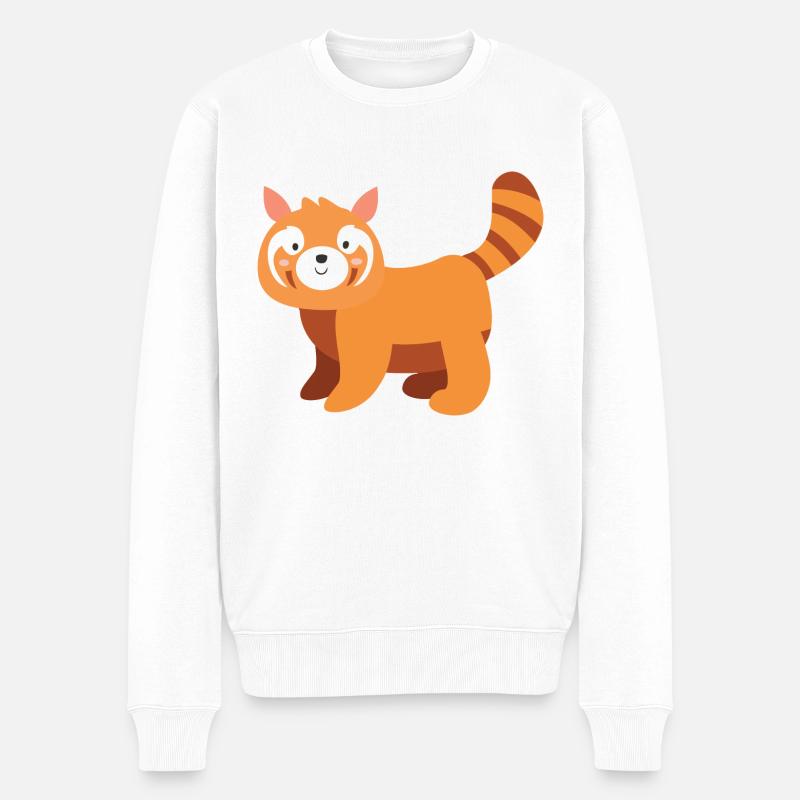 Petit panda - Pull Premium bio Homme - blanc