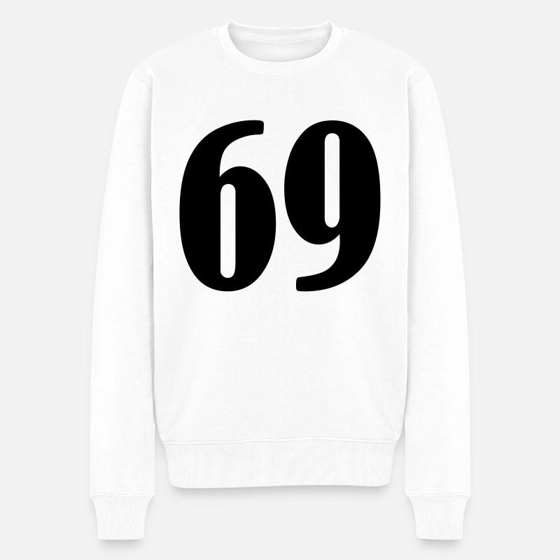 69 - Pull Premium bio Homme - blanc