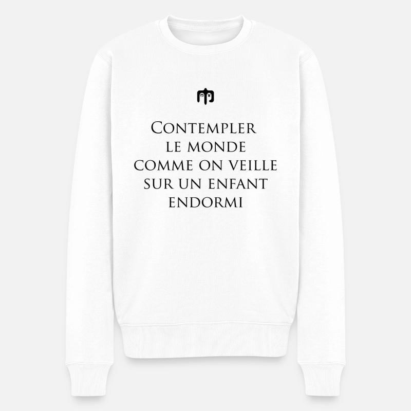 enfant - Pull Premium bio Homme - blanc